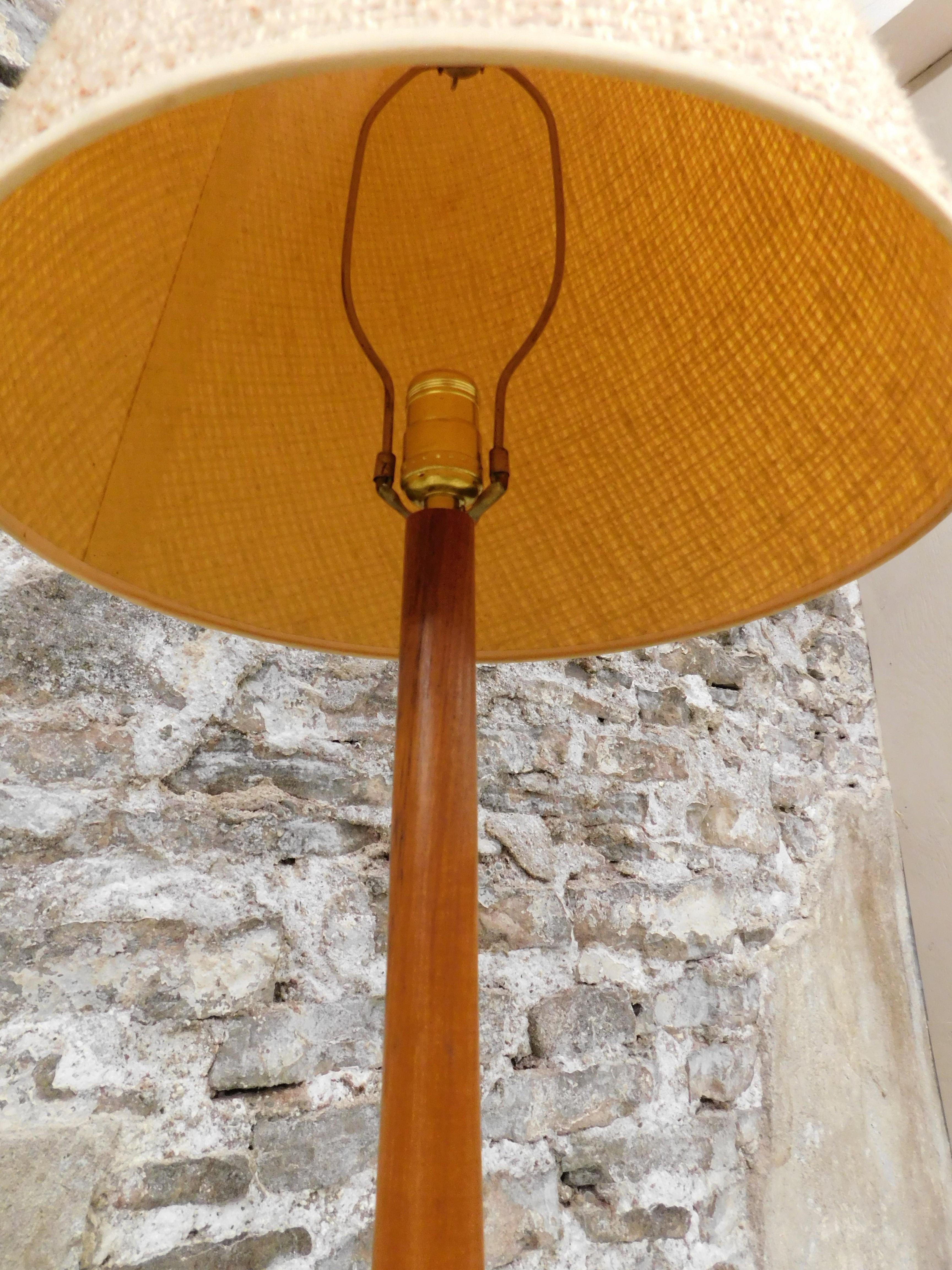 Danish Teak Sculptural Floor Lamp 1