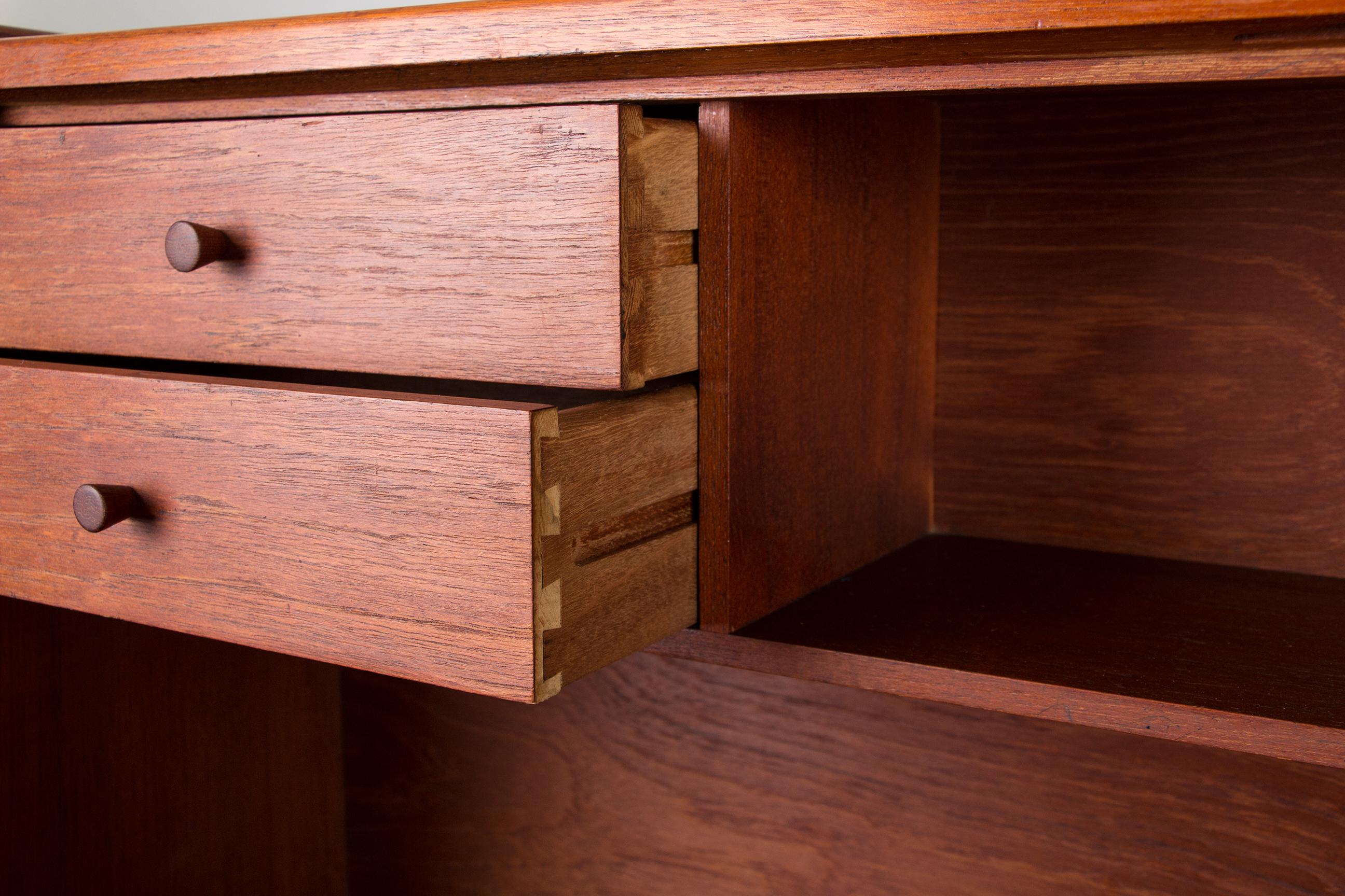 Mid-20th Century Danish Teak Secretaire by Arne Hovmand-Olsen for Mogens Kold, 1960s