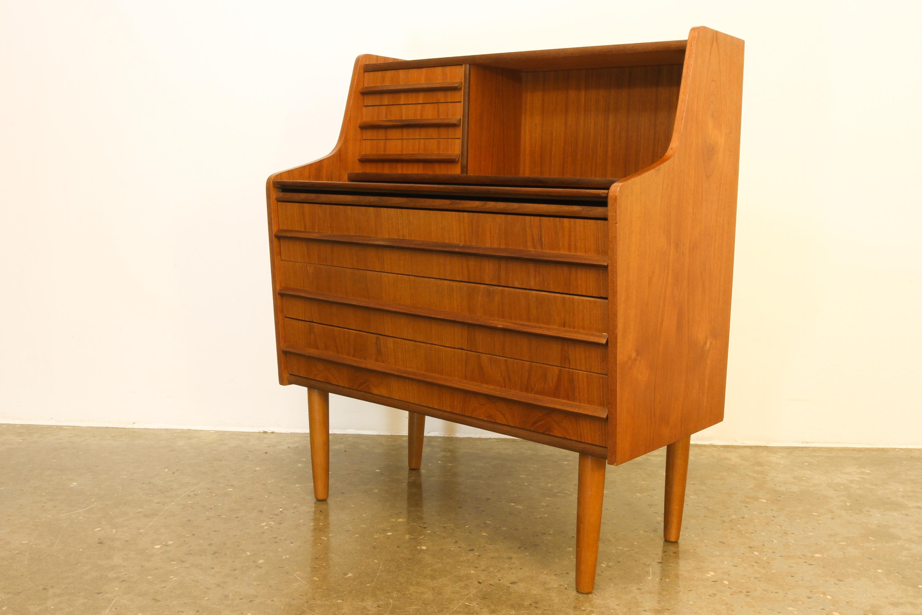 Danish Teak Secretary, 1960s 3