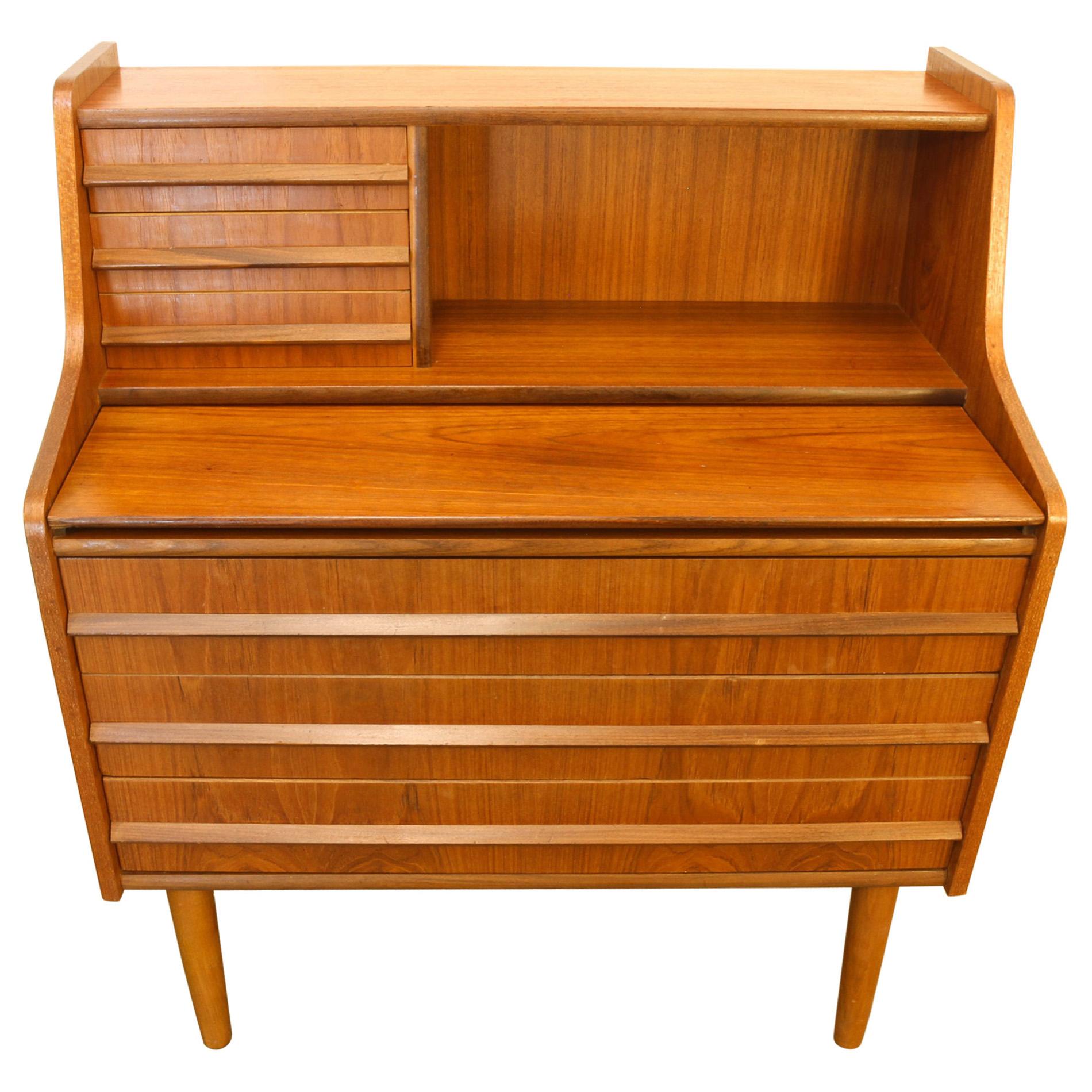 Danish Teak Secretary, 1960s