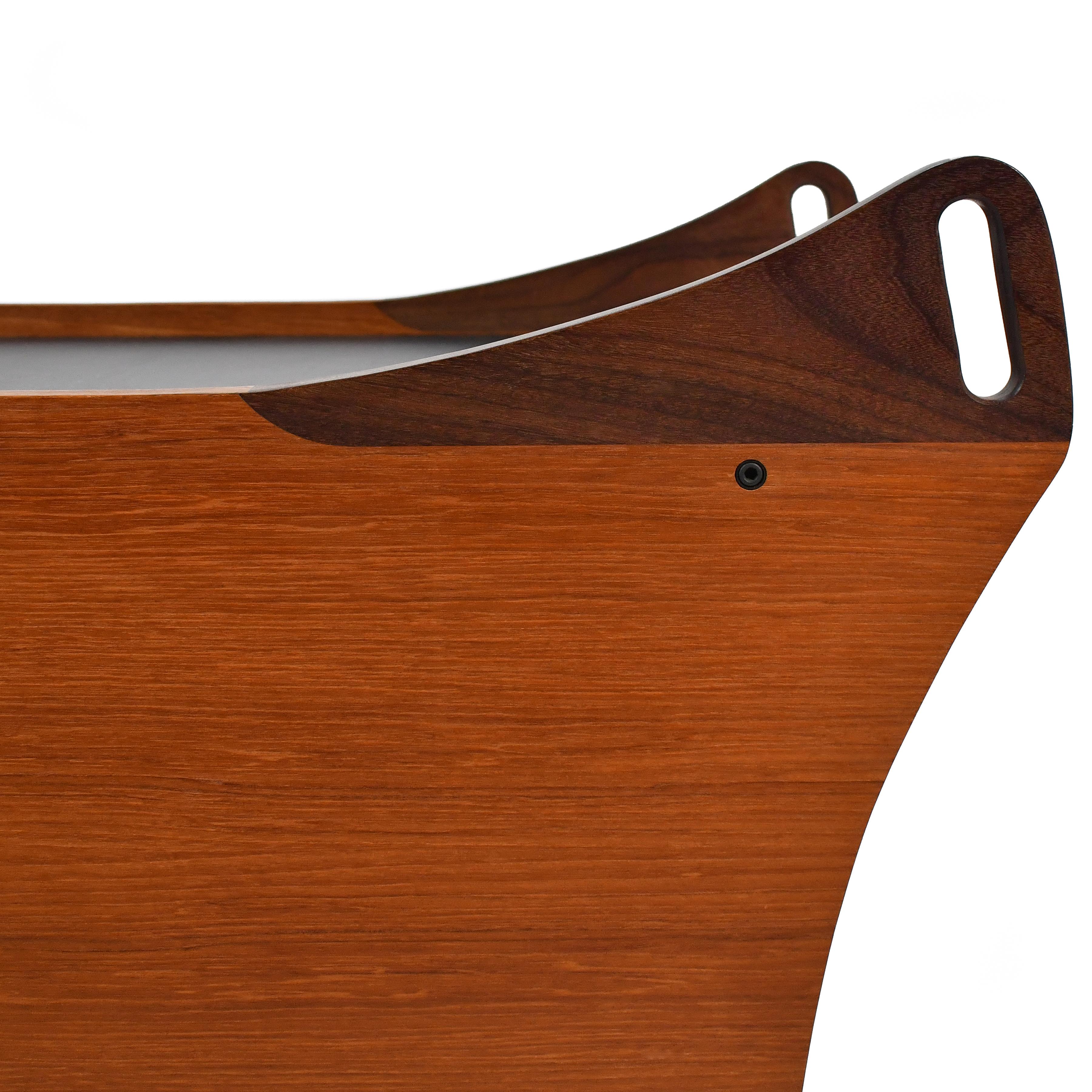 Dänischer dänischer Servierwagen aus Teakholz im Angebot 5