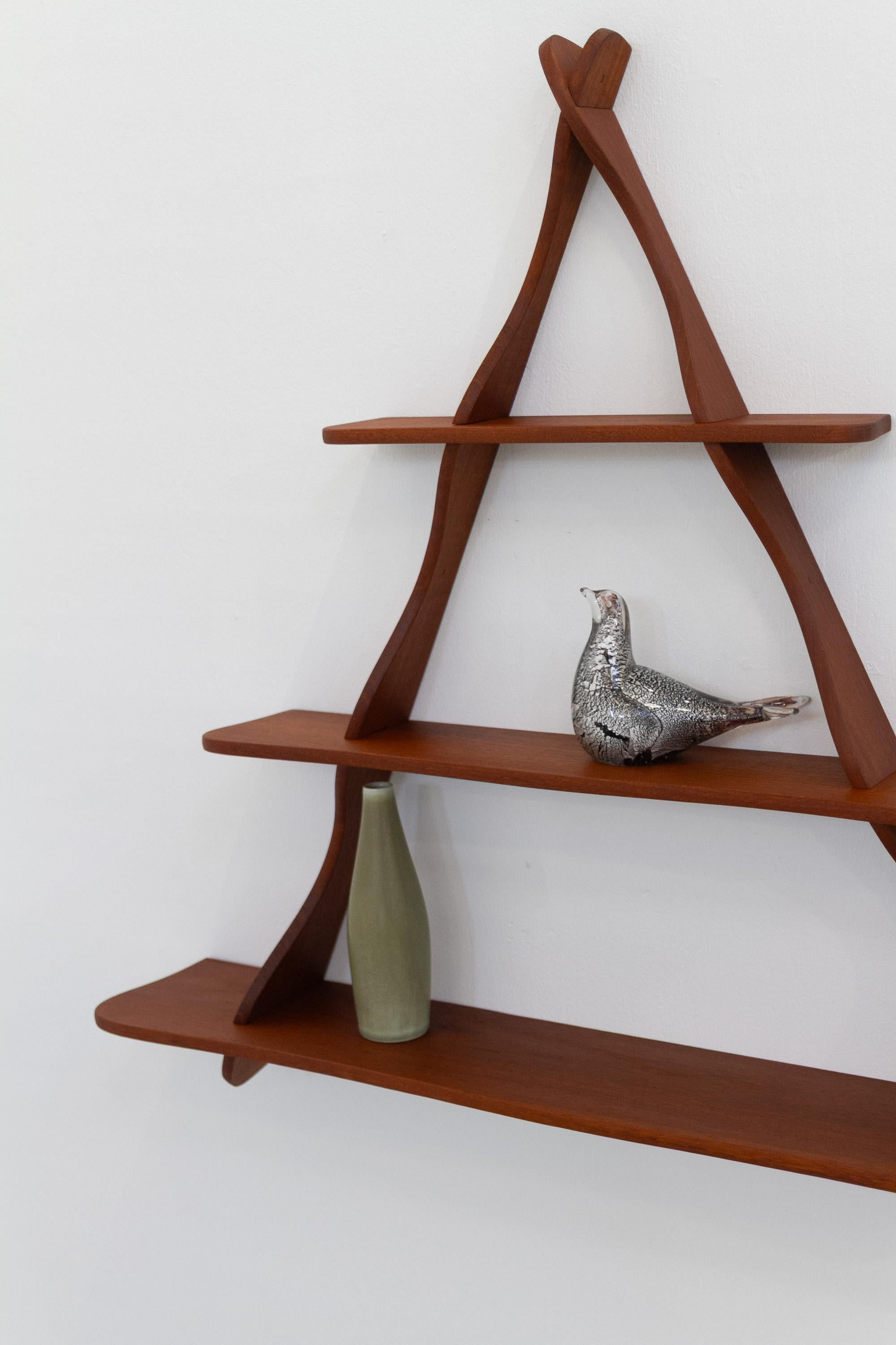 Danish Teak Shelf attributed to Peder Moos, 1950s. For Sale 5