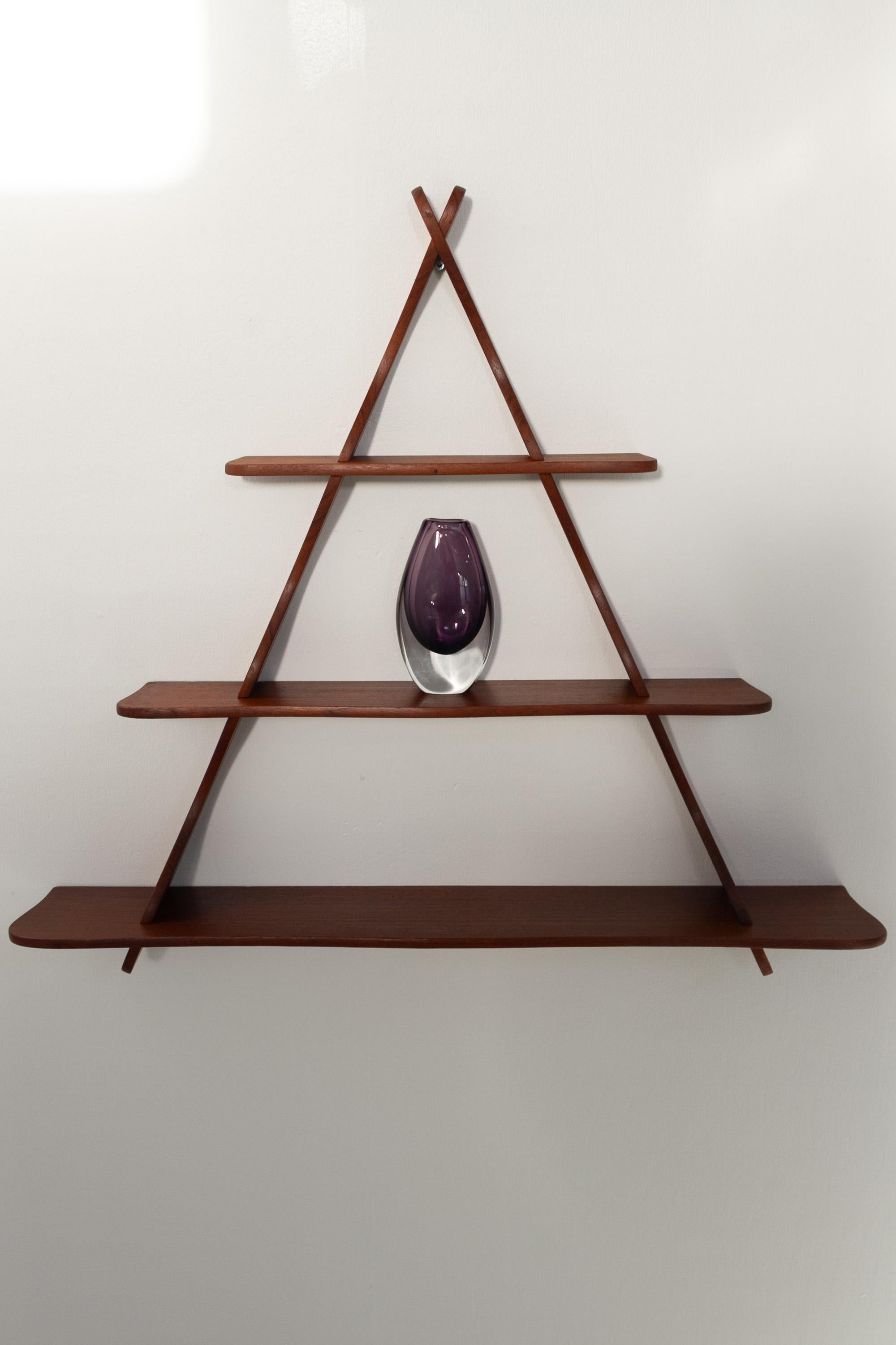 Danish Teak Shelf attributed to Peder Moos, 1950s. For Sale 5