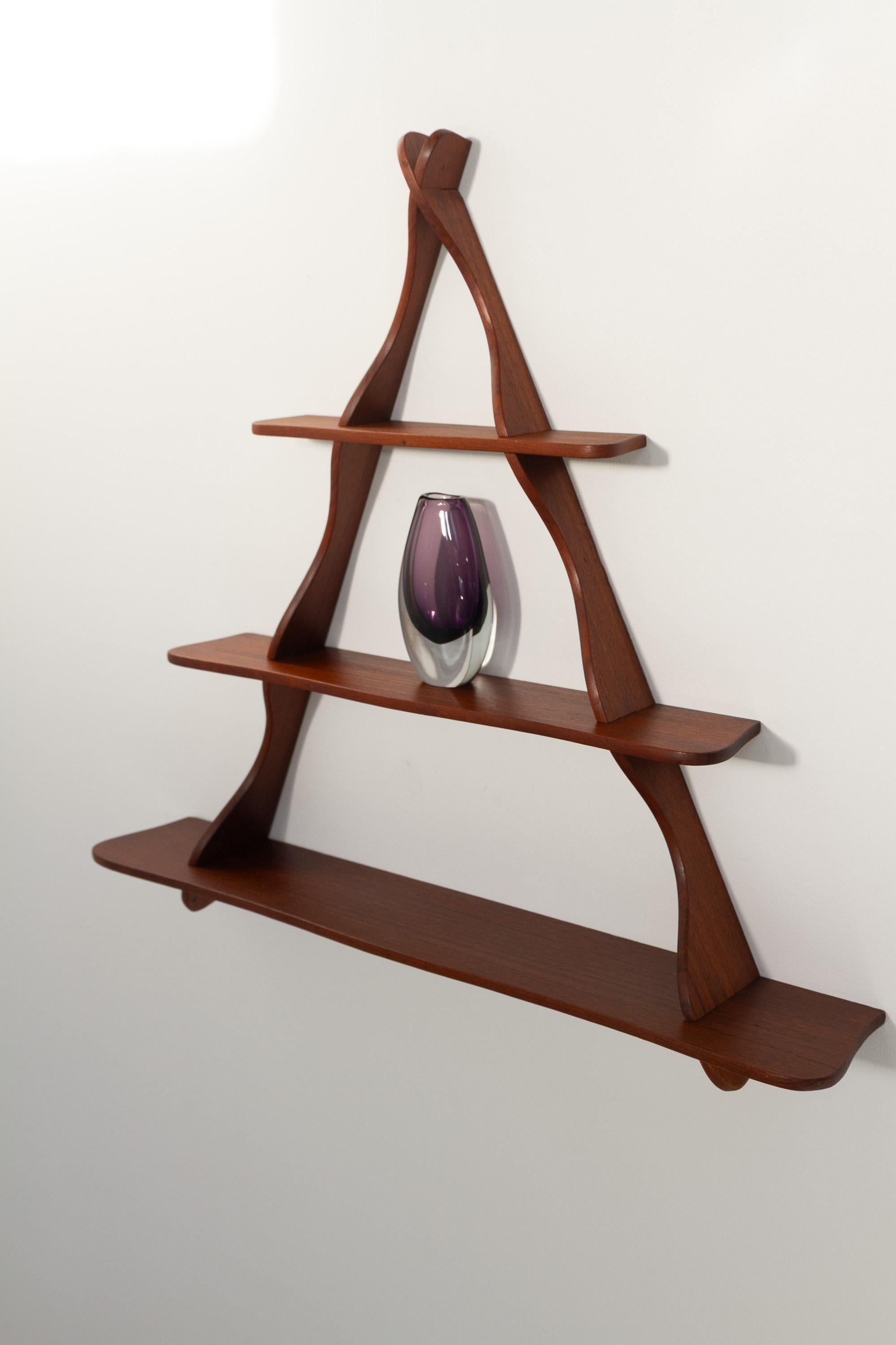 Danish Teak Shelf attributed to Peder Moos, 1950s. For Sale 6