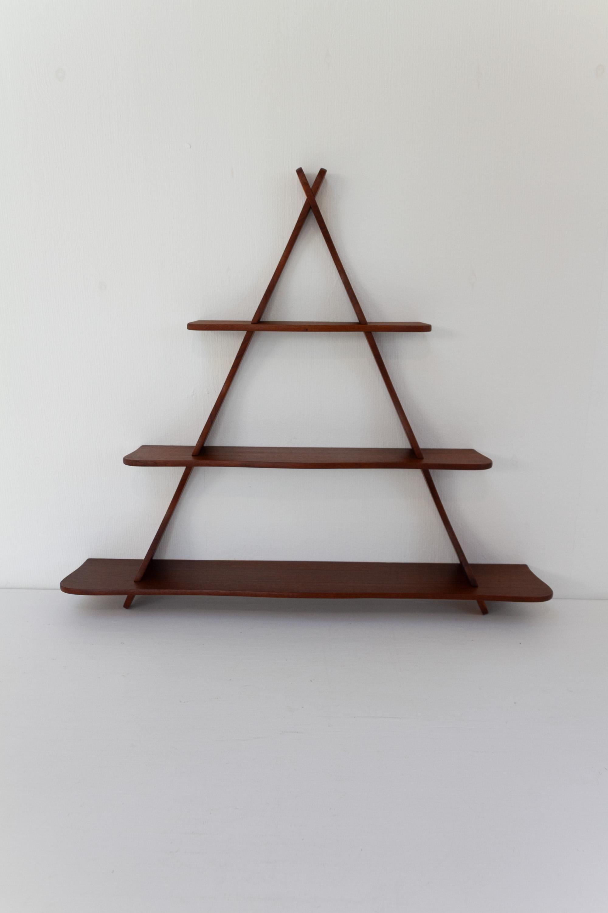 Danish Teak Shelf attributed to Peder Moos, 1950s. For Sale 7