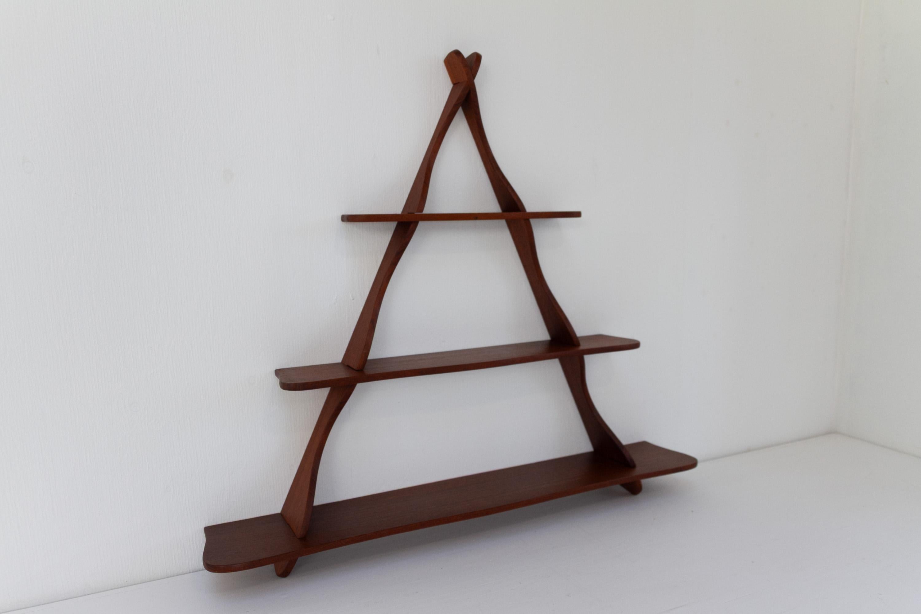 Danish Teak Shelf attributed to Peder Moos, 1950s. For Sale 8