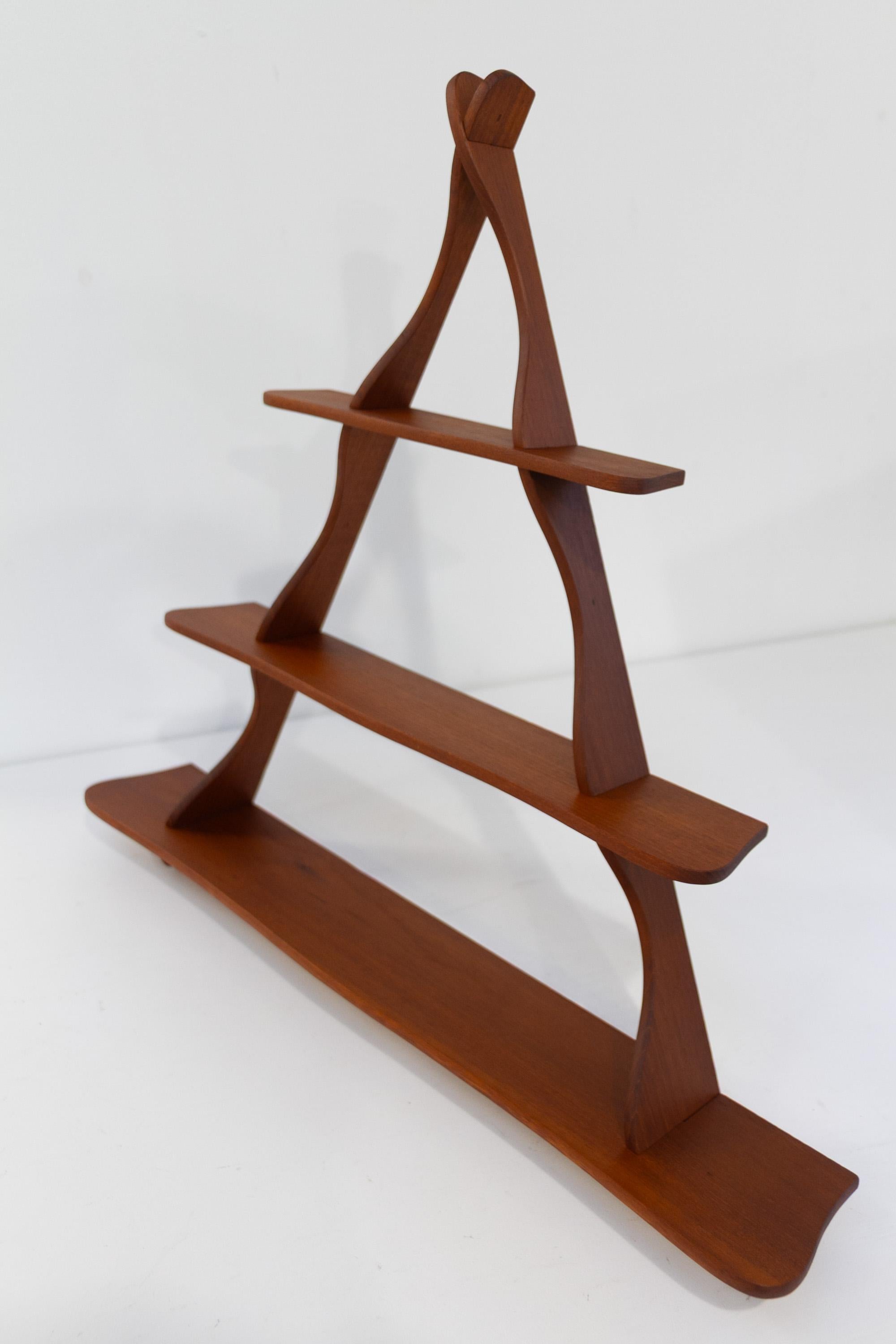 Danish Teak Shelf attributed to Peder Moos, 1950s. For Sale 10
