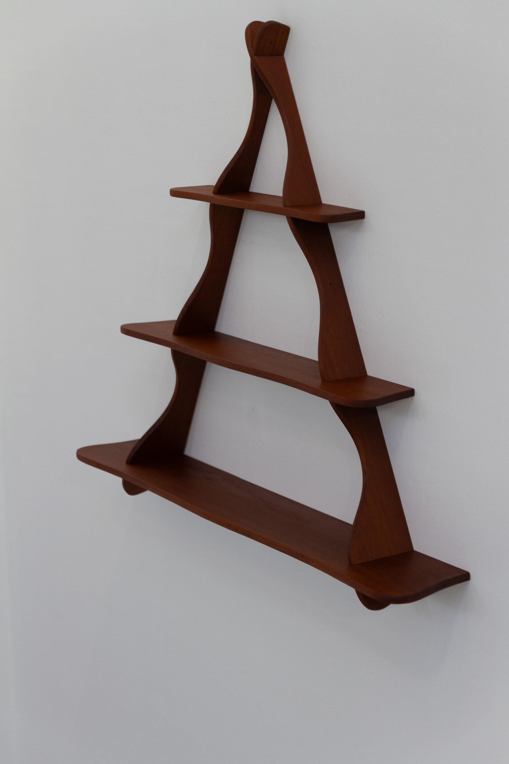 Mid-Century Modern Danish Teak Shelf attributed to Peder Moos, 1950s. For Sale