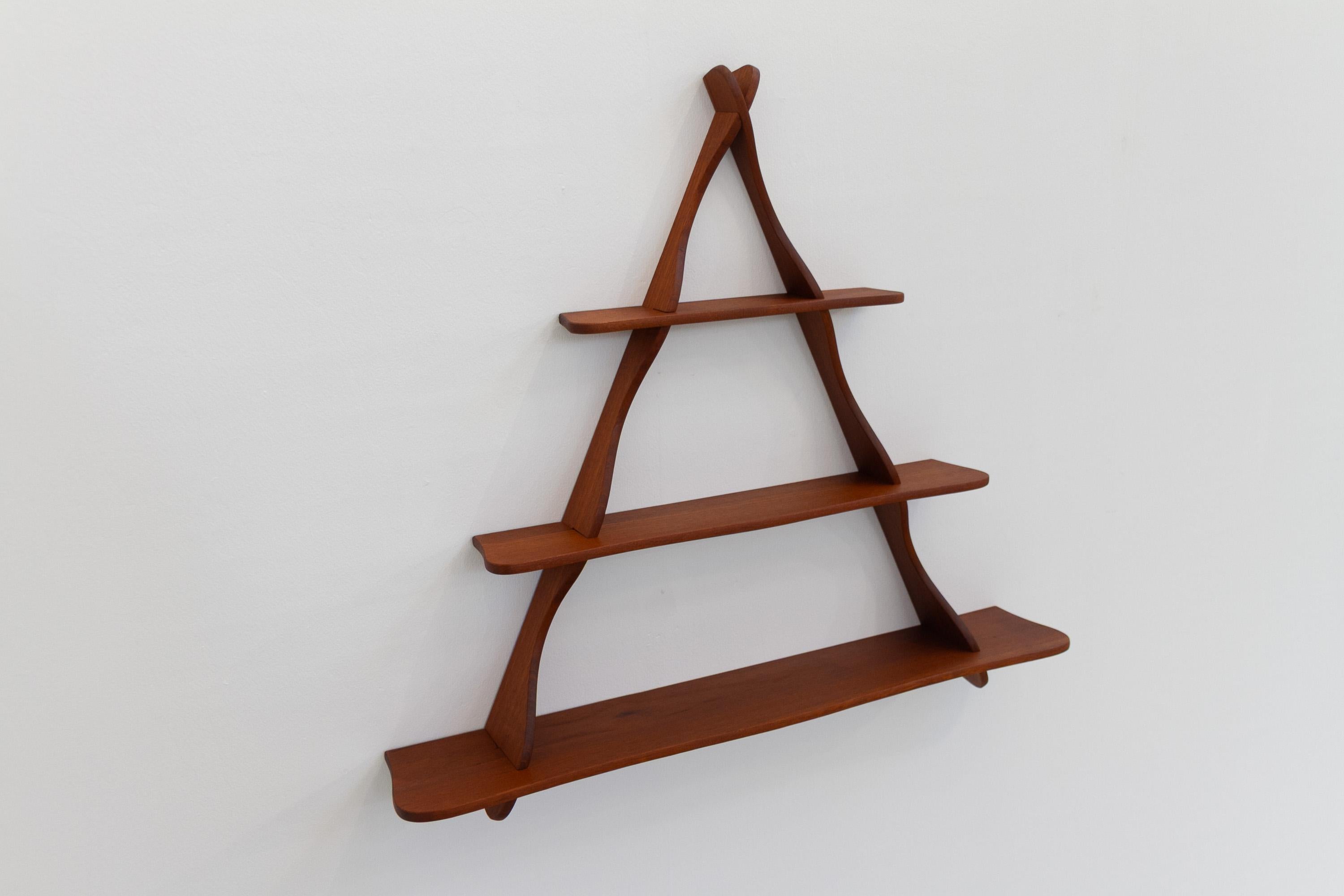 Mid-20th Century Danish Teak Shelf attributed to Peder Moos, 1950s. For Sale