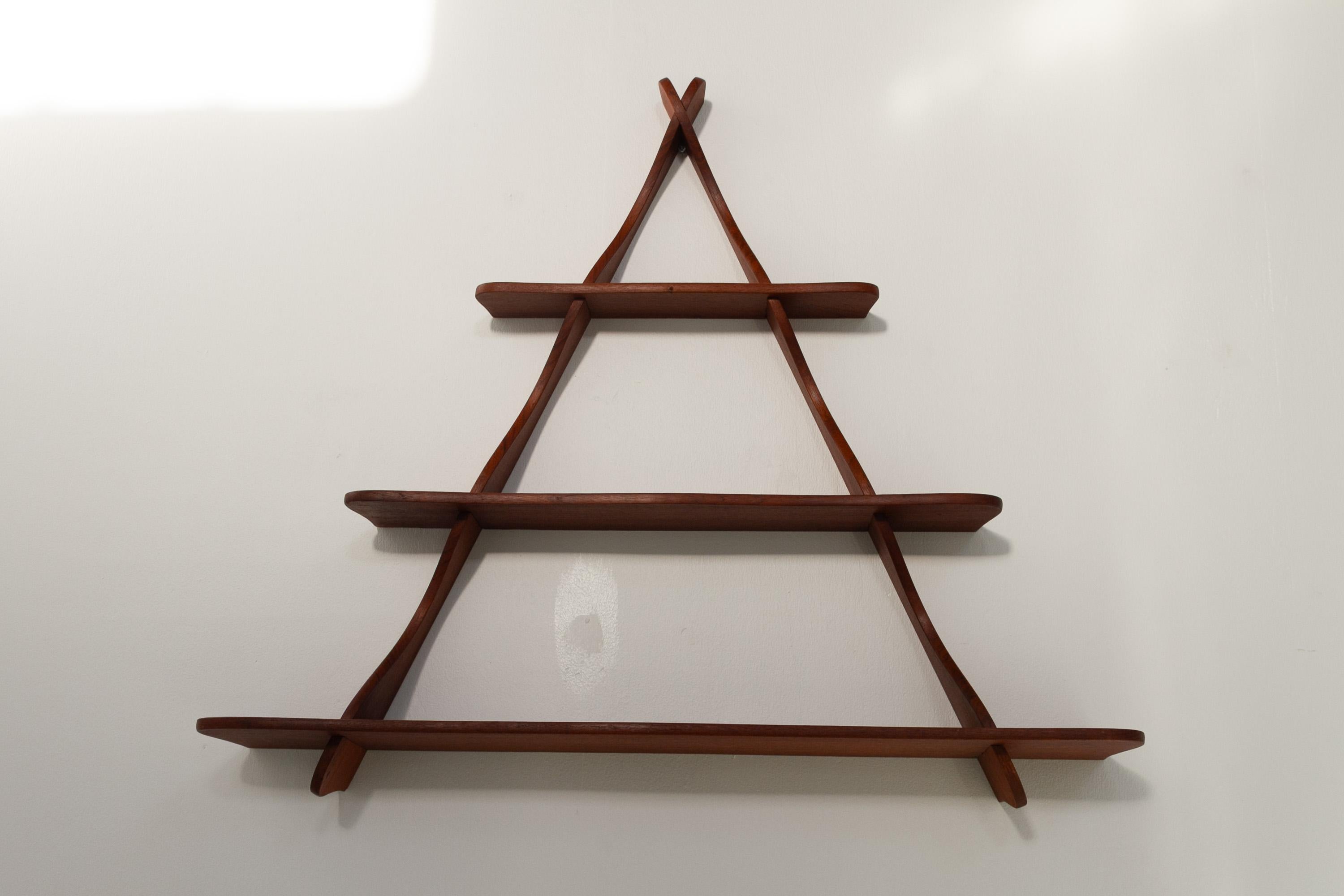 Mid-20th Century Danish Teak Shelf attributed to Peder Moos, 1950s. For Sale