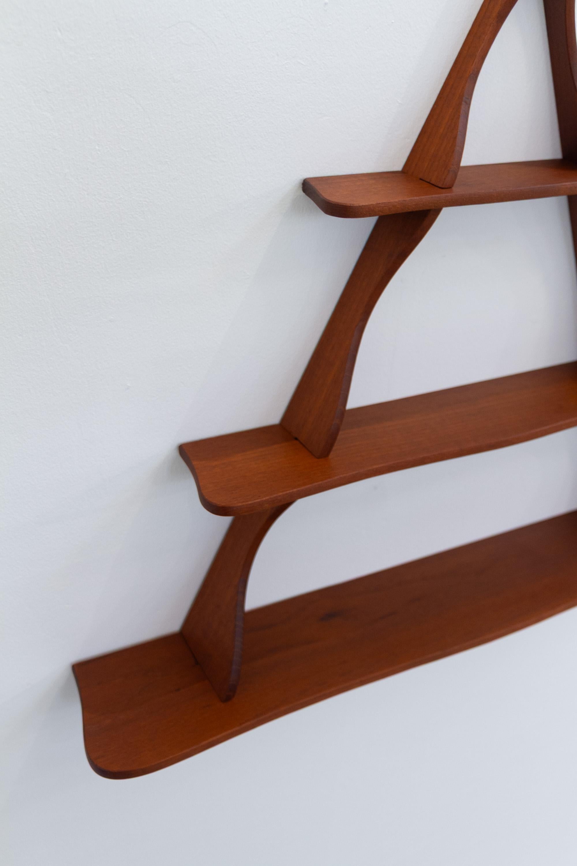 Danish Teak Shelf attributed to Peder Moos, 1950s. For Sale 1