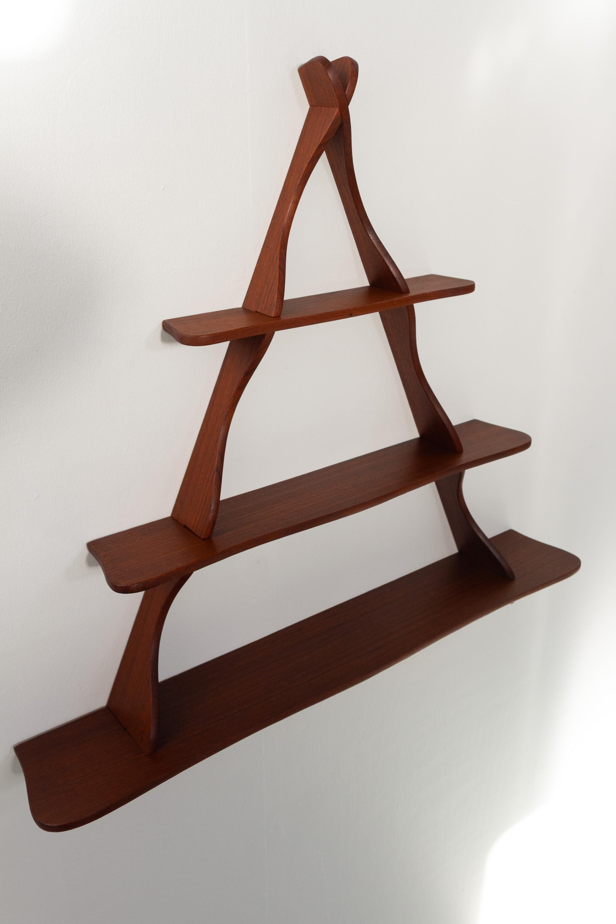Danish Teak Shelf attributed to Peder Moos, 1950s. For Sale 3