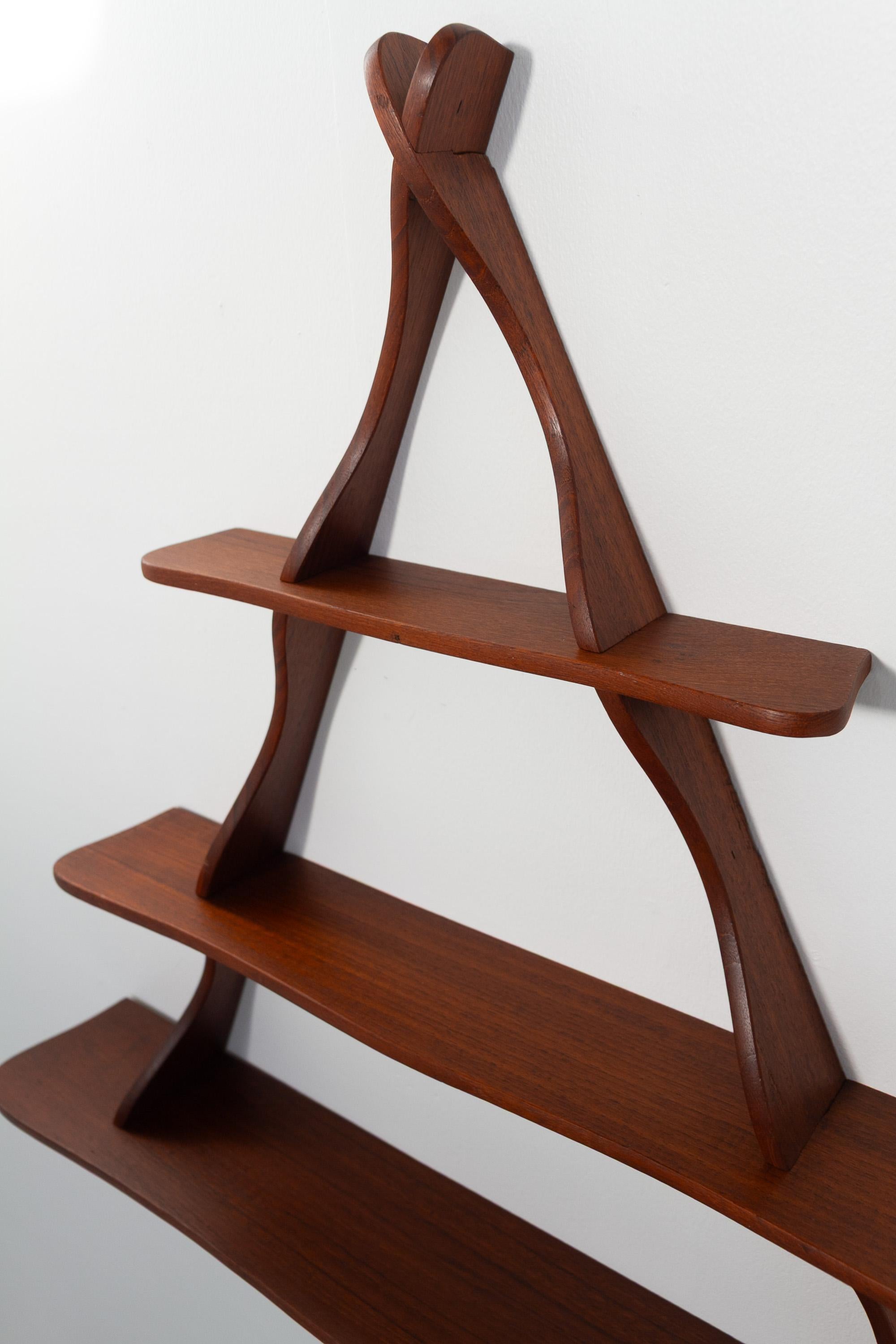 Danish Teak Shelf attributed to Peder Moos, 1950s. For Sale 4