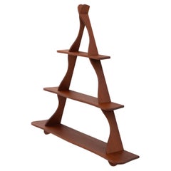 Danish Teak Shelf attributed to Peder Moos, 1950s.