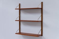 Danish Teak Shelving System Royal by Poul Cadovius for Cado, 1960s.