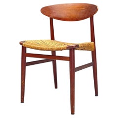 Danish Teak Side Chair by Peter Hvidt & Orla Mölgaard-Nielsen