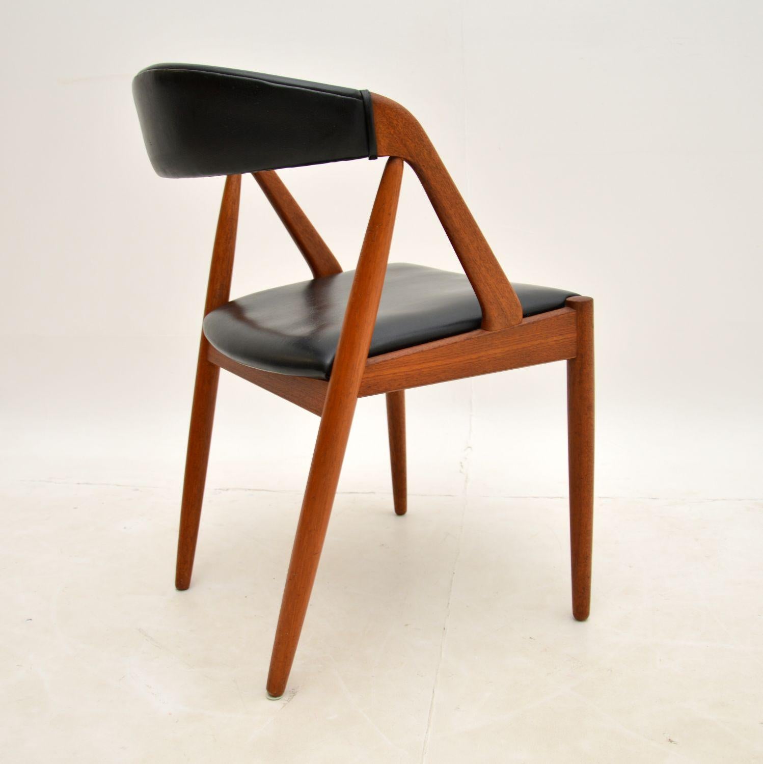Danish Teak Side / Dining / Desk Chair by Kai Kristiansen 4