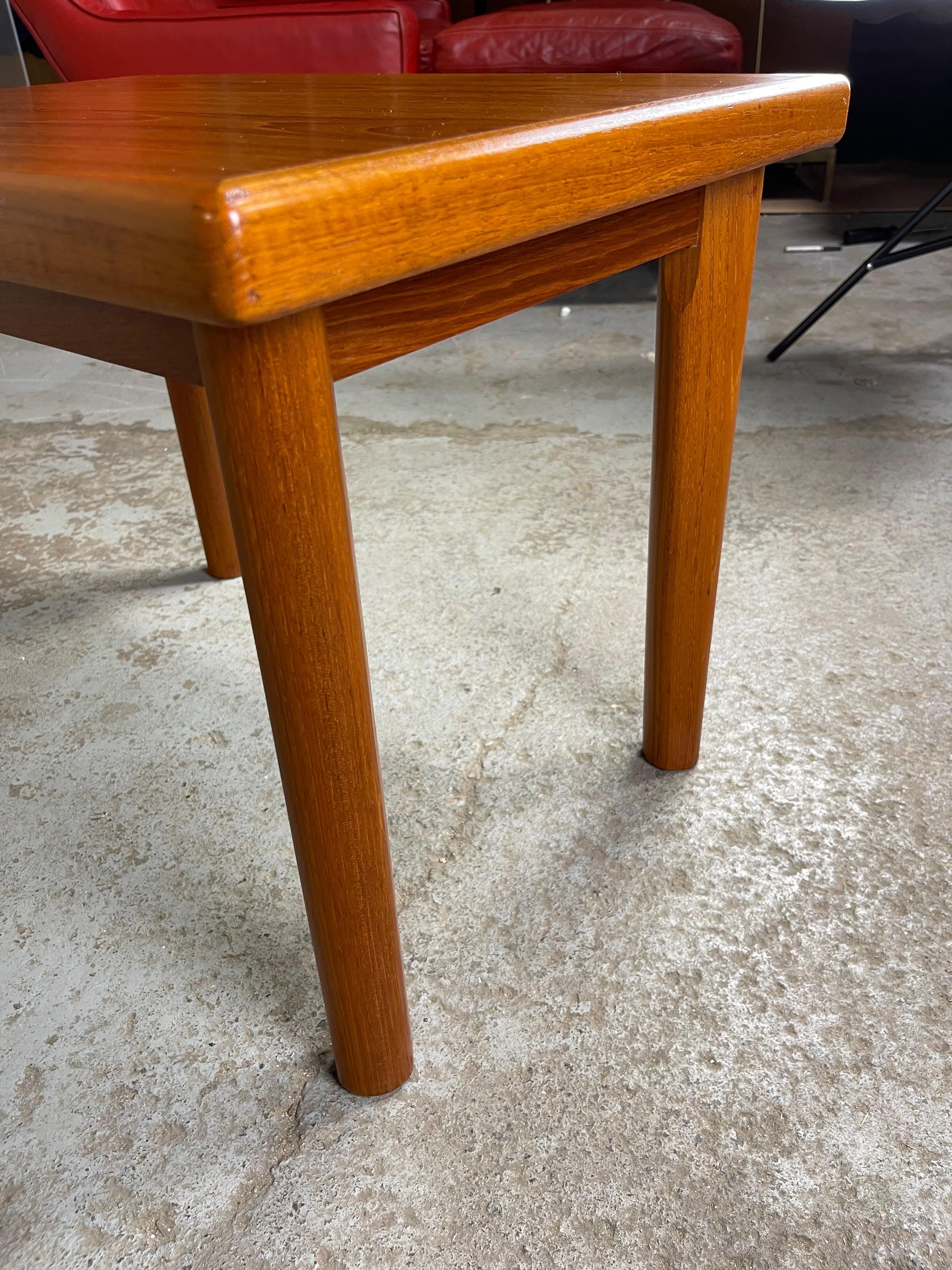 Danish Teak Side Table by Brdr Furbo for Spottrup 6