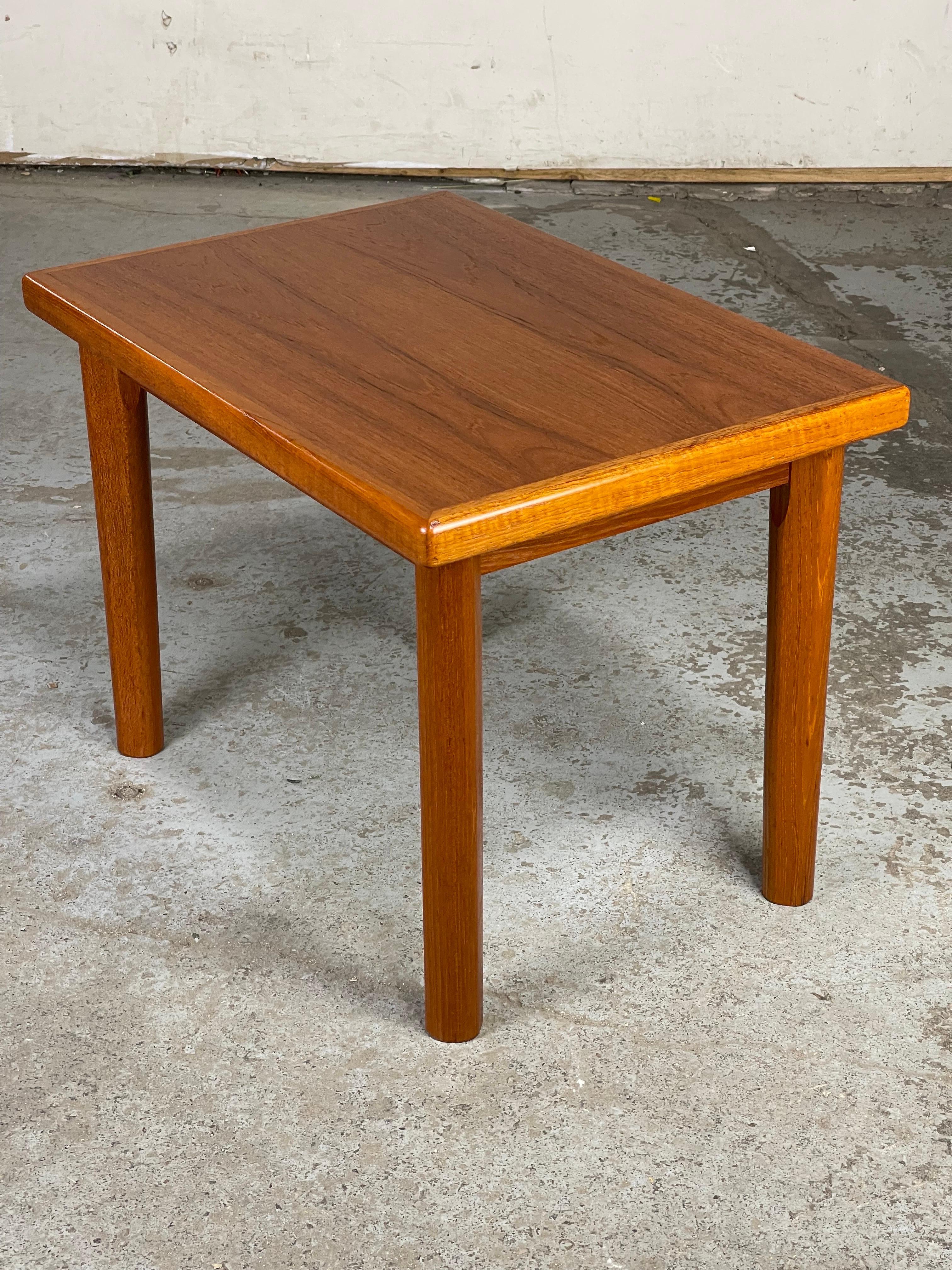 Danish Teak Side Table by Brdr Furbo for Spottrup 8