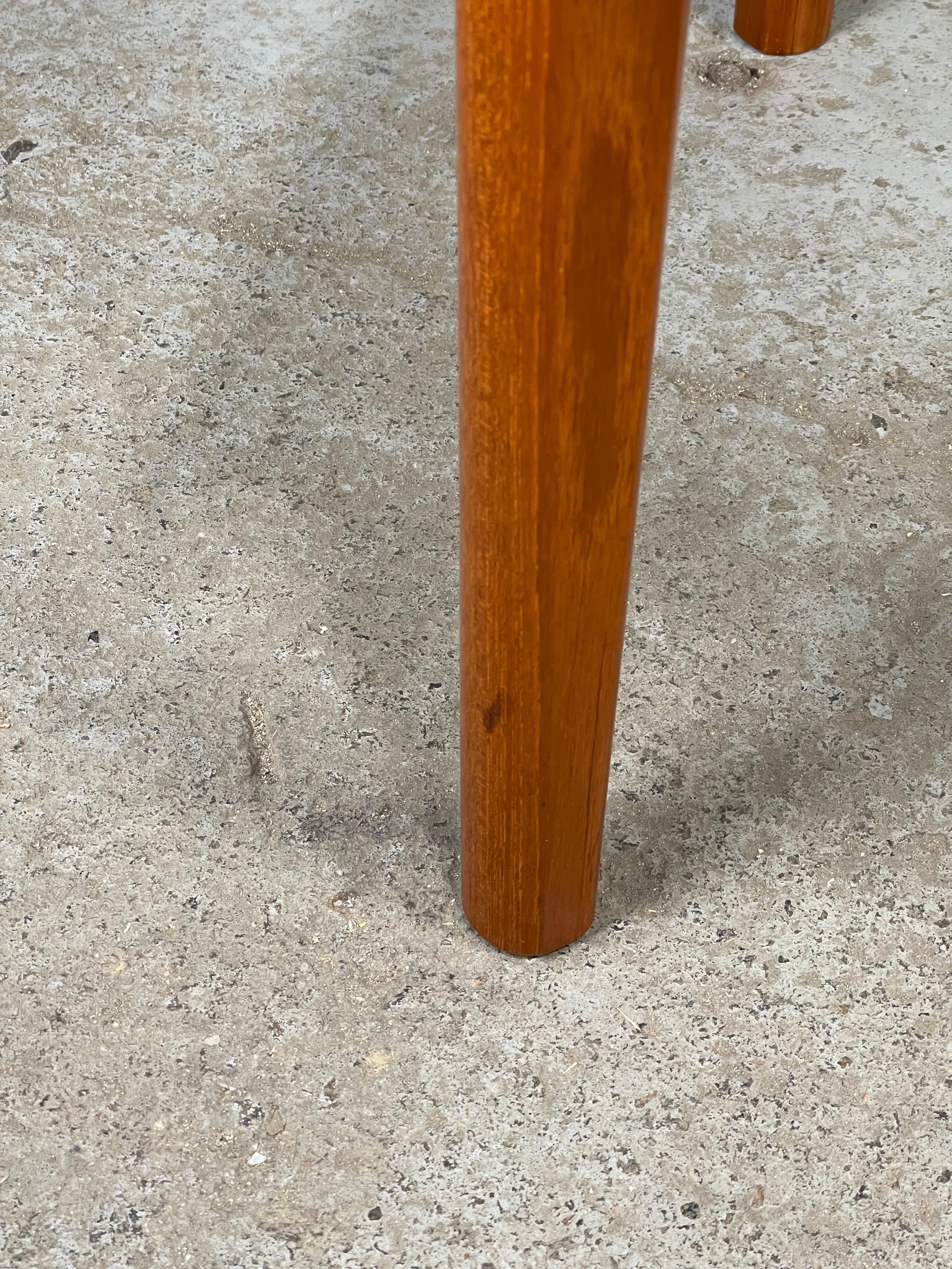 Danish Teak Side Table by Brdr Furbo for Spottrup 1