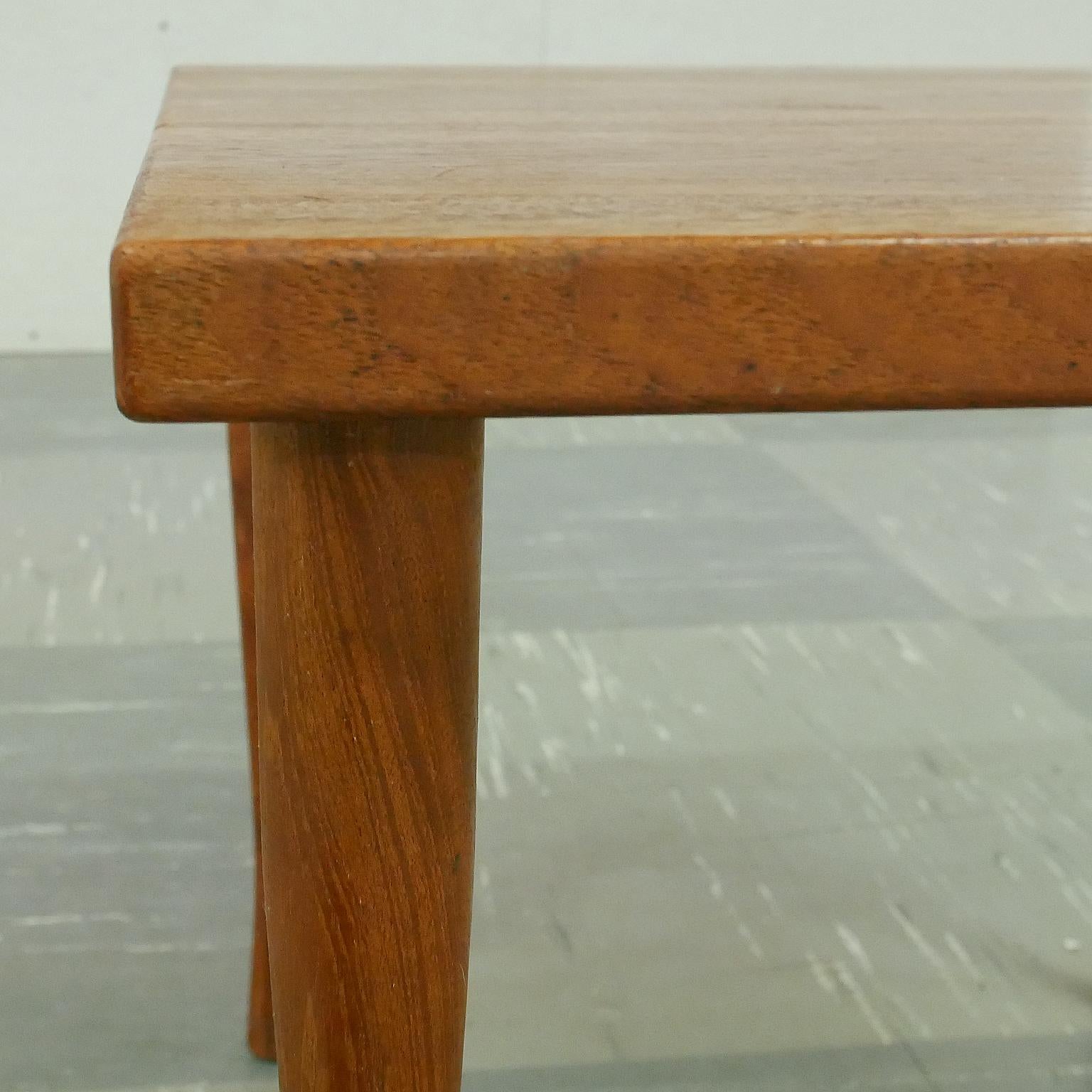 Mid-Century Modern Danish Teak Side Table by Hans C Andersen, 1950s