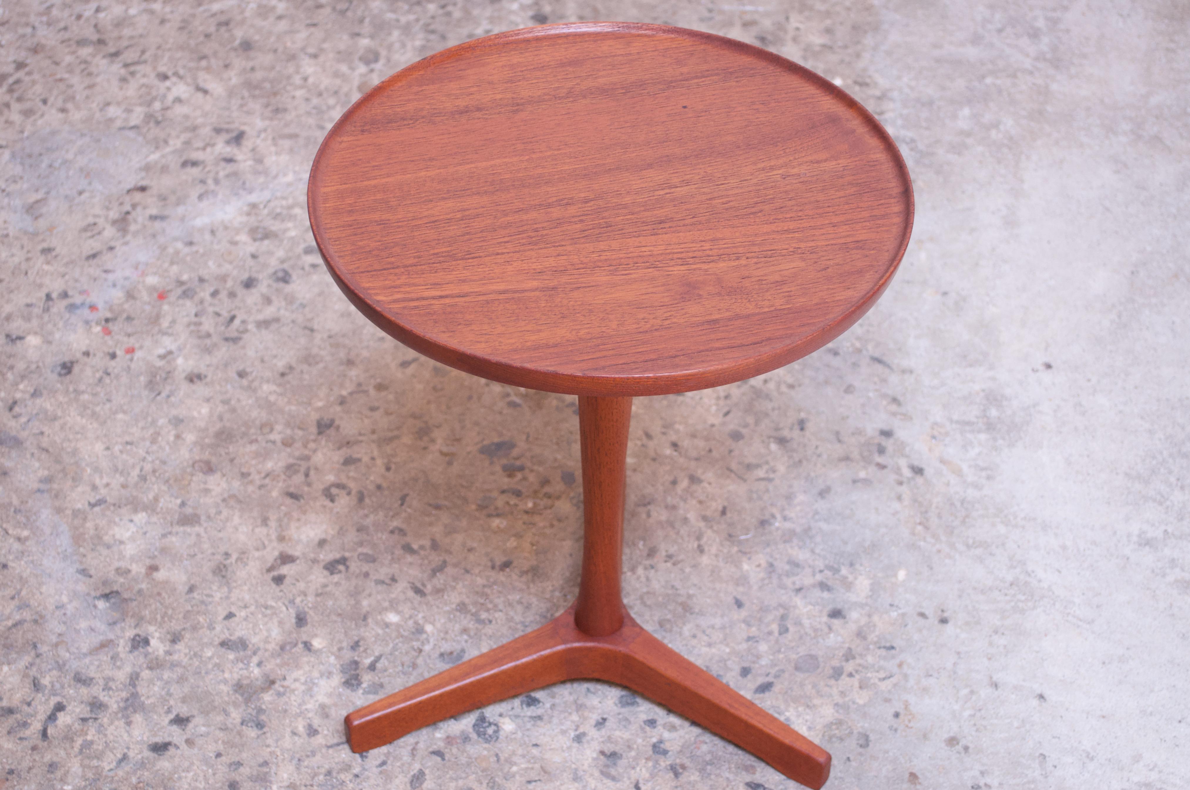 Danish Teak Side Table By Hans C. Andersen for Artex at 1stDibs c