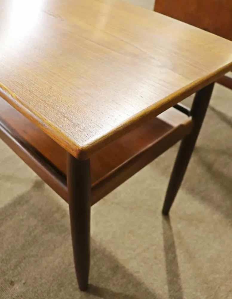 Mid-Century Modern Danish Teak Side Table For Sale