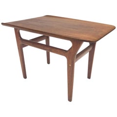 Danish Teak Side Table in the Style of Poul Jensen