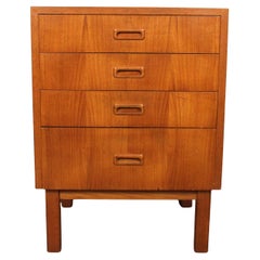 Danish Teak Side Table w/ Drawers