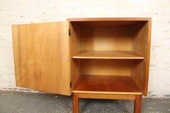 Danish Teak Side Table w/ Storage