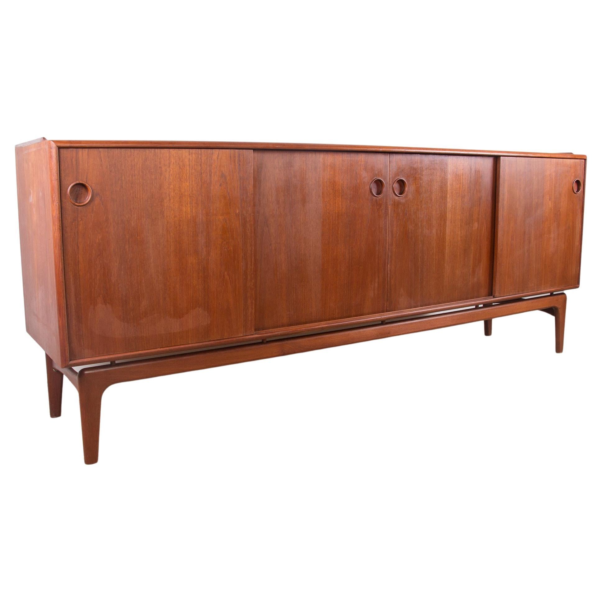 Buffet danois en teck d'Arne Hovmand-Olsen pour Mogens Kold, 1960. en vente