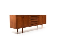 Dänisches Sideboard aus Teakholz von Ejvind A. Johansson, 1960er Jahre