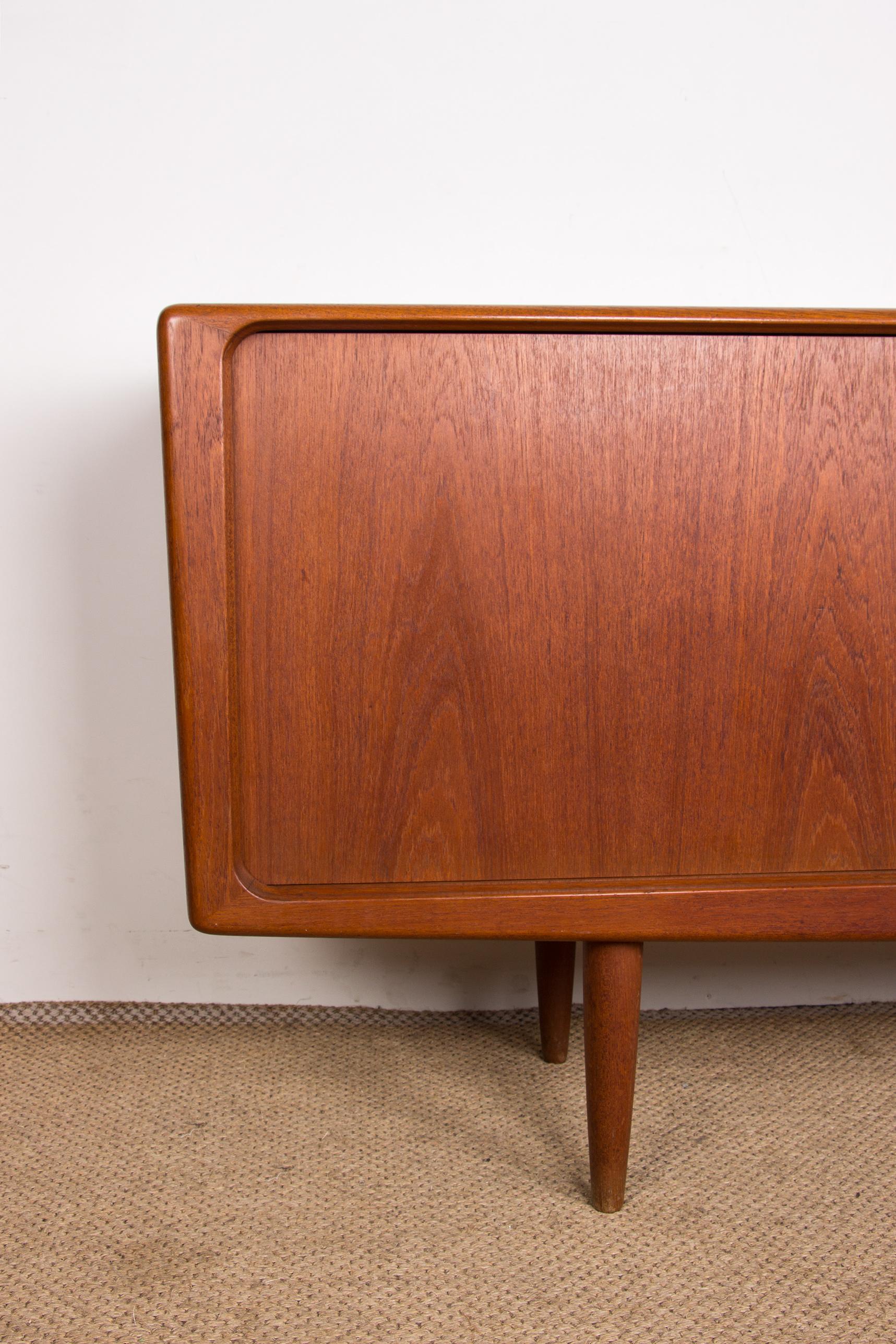 Danish Teak Sideboard by Henry Walter Klein for Bramin 1960. For Sale 1