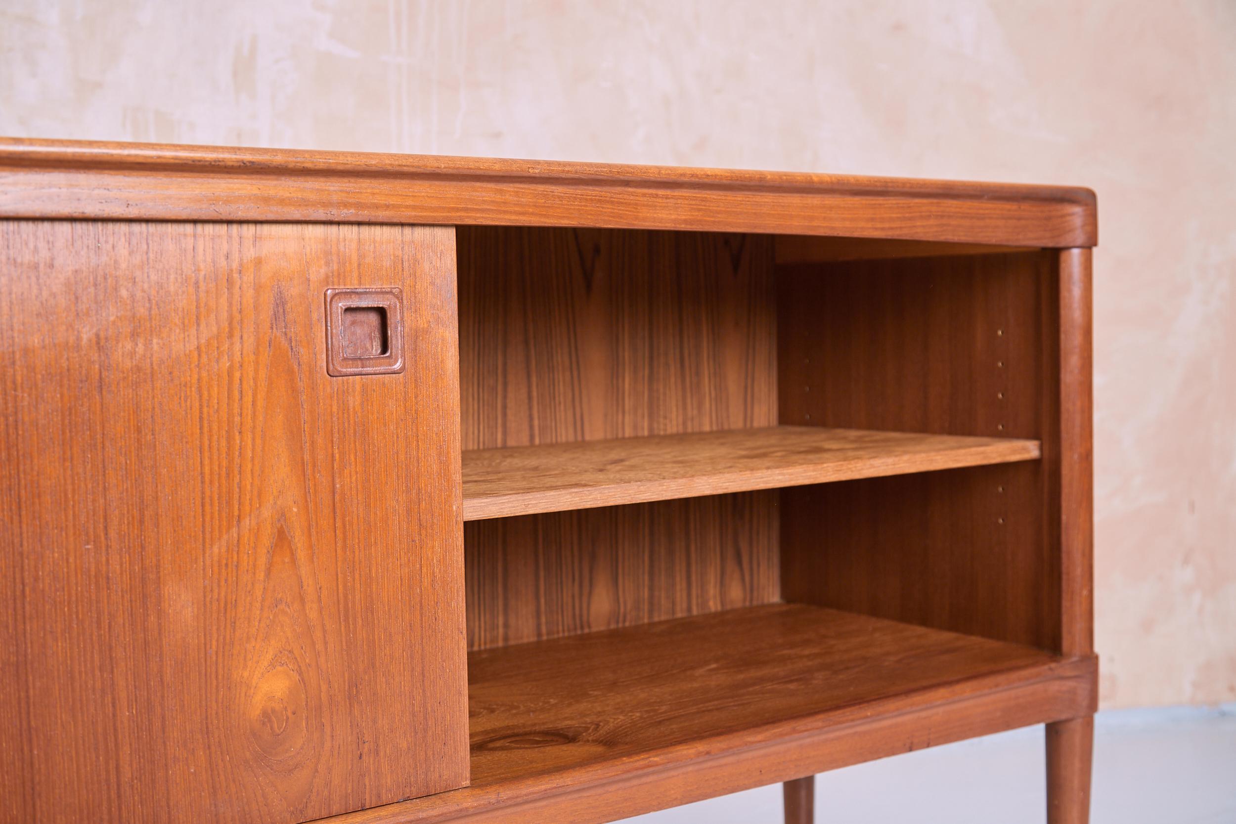 Credenza in teak danese di H. H. A. Klein per Bramin, 1960 in vendita 7