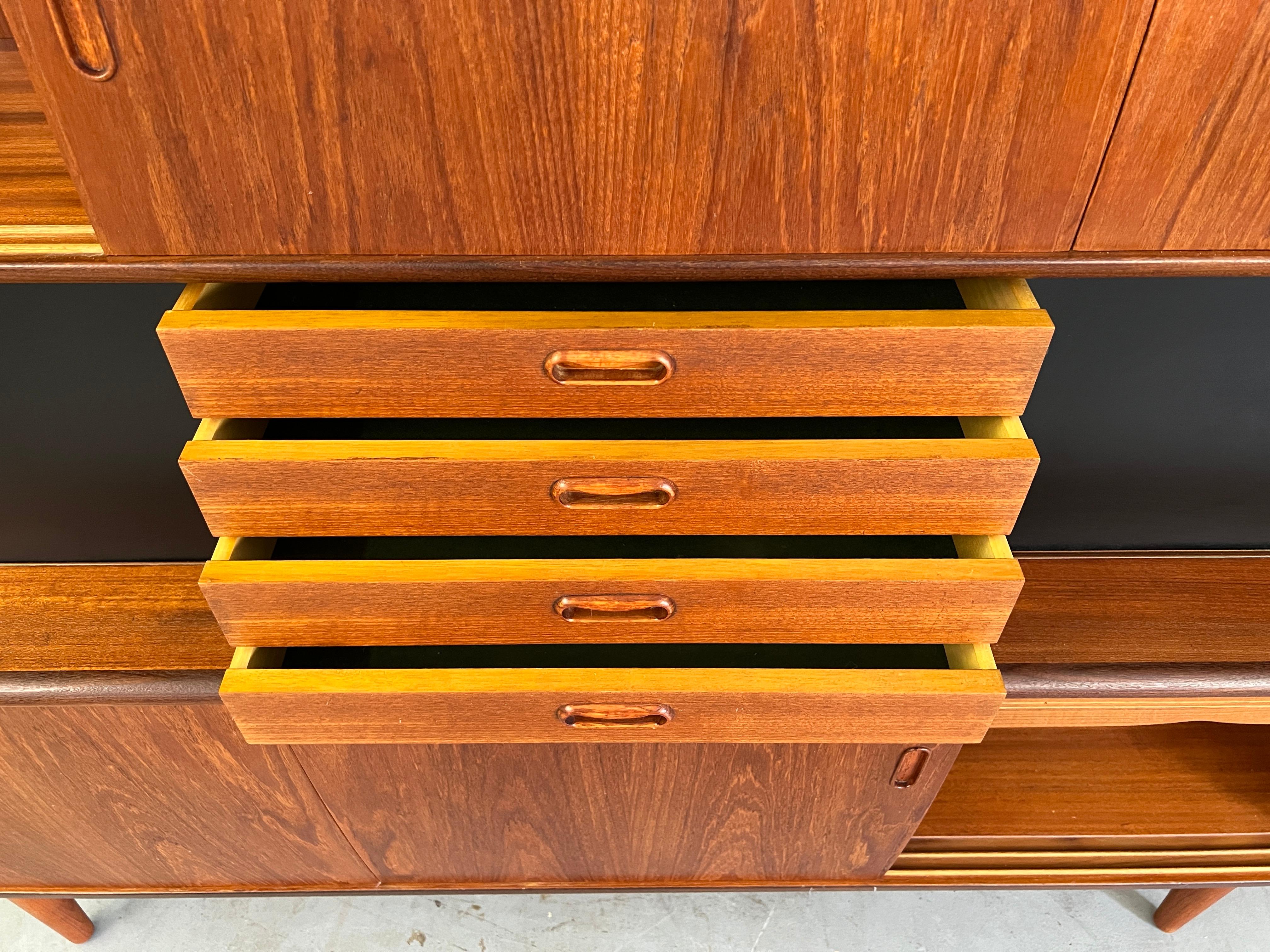 Danish Teak Sideboard by Poul M. Jessen Viby 7