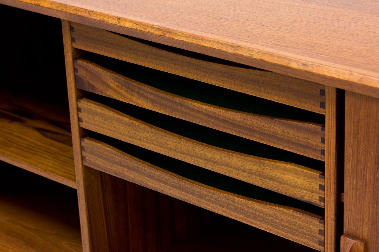 Danish Teak Sideboard by Svend Aage Larsen for Faarup Mobelfabrik, 1960s 6