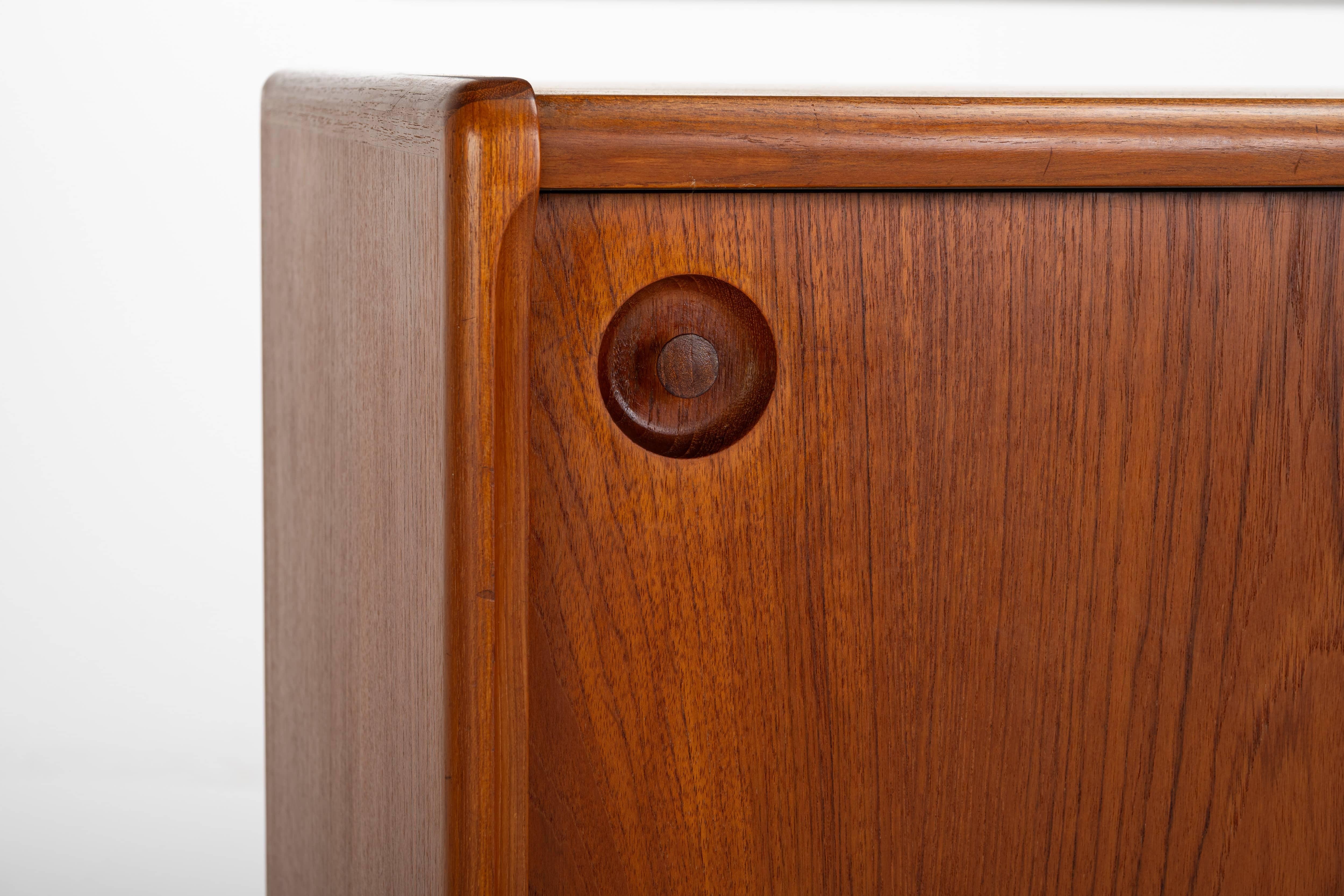 Mid-20th Century Danish Teak Sideboard from Bramin, 1960s For Sale
