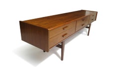 Danish Teak Sideboard Media Credenza