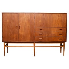 Danish Teak Sideboard Mid Century By O Bank Larsen