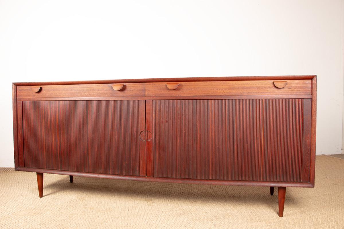 Danish teak sideboard model 41 by Grete Jalk for P.Olsen Sibast Mobler 1960. For Sale 5