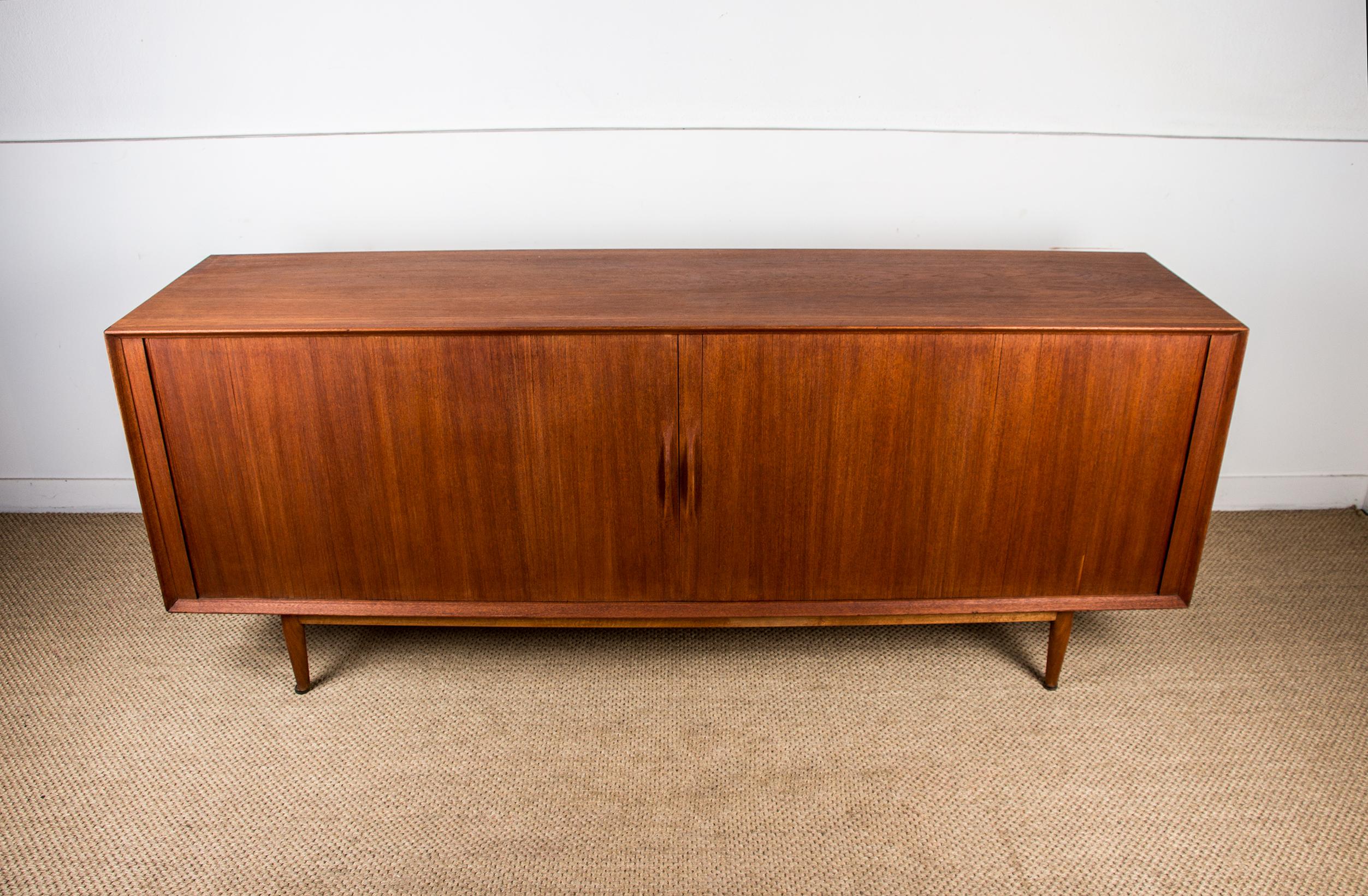 Mid-20th Century Danish Teak Sideboard Model 75 by Arne Vodder for Sibast, 1960s