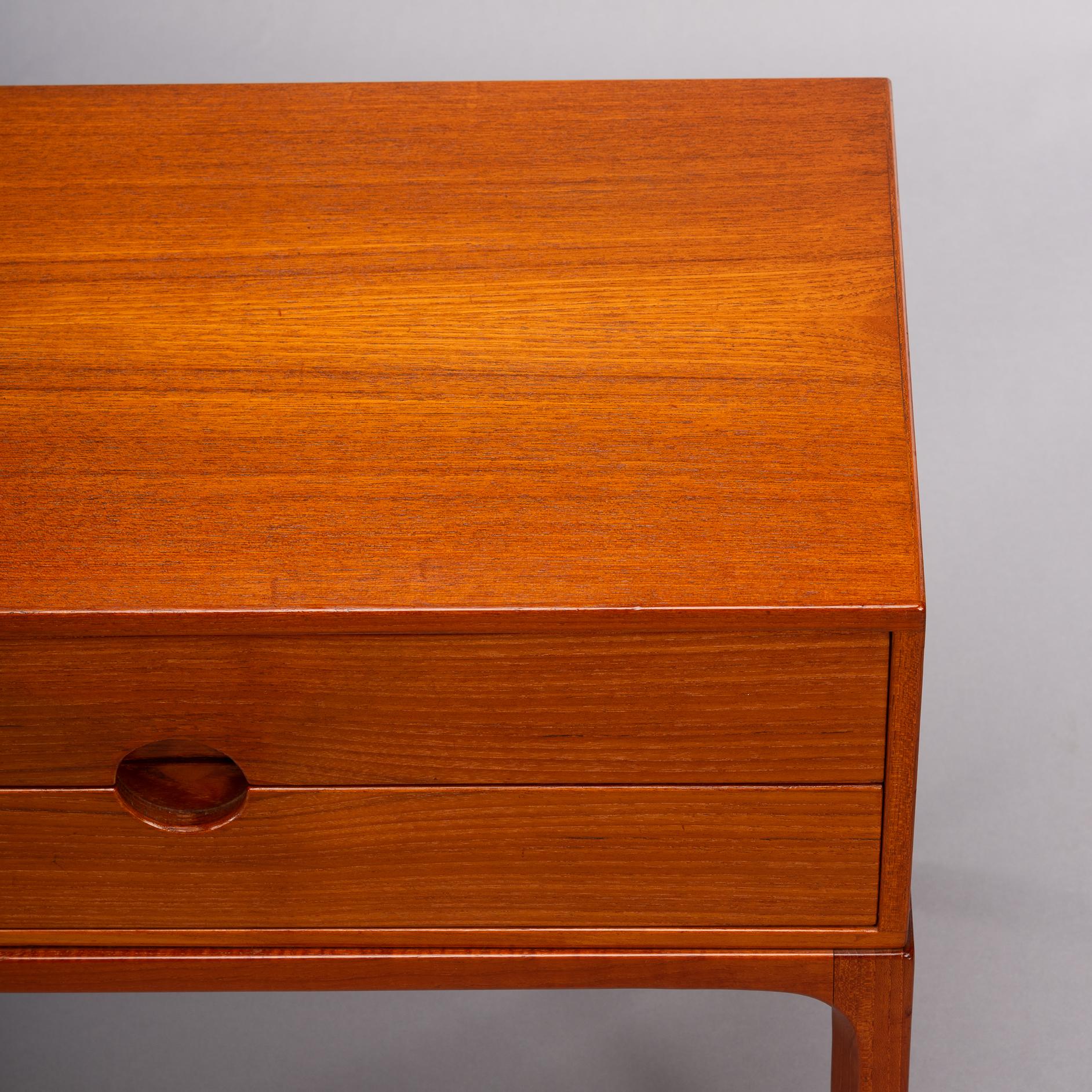 Teak Credenza danese in teak n. 394 di Kai Kristiansen per Aksel Kjersgaard, anni '50 in vendita