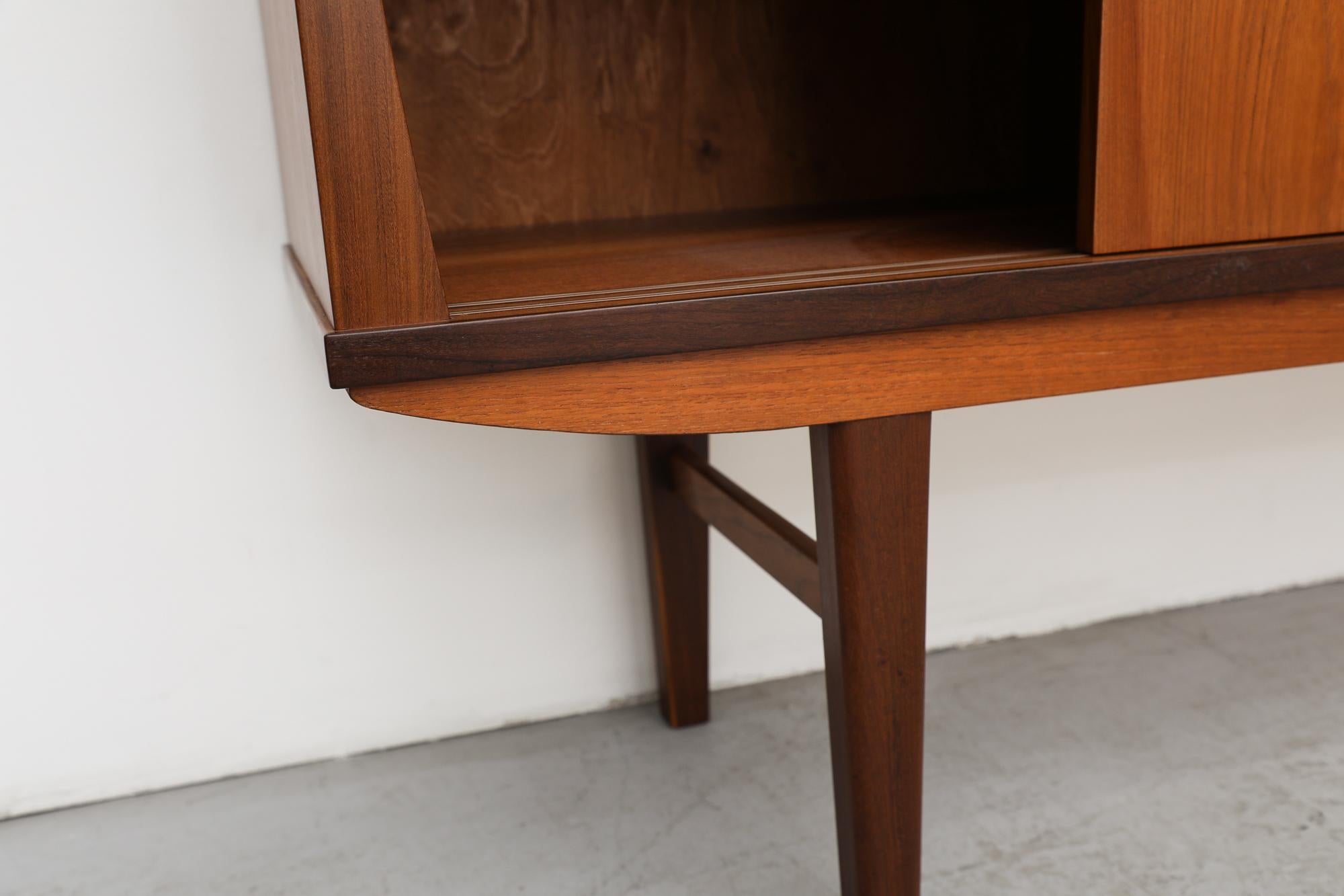 Danish Teak Sideboard with Rosewood Accents 4