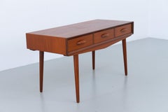 Danish Teak Sideboard with Three Drawers, 1960s.