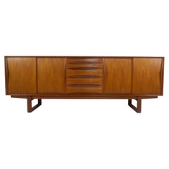 Danish Teak Sled Leg Credenza by Arne Vodder for Sibast