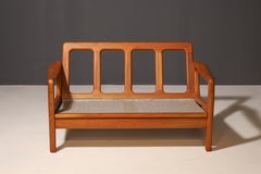 Danish Teak Sofa 2-Seater by Juul Kristensen Vintage