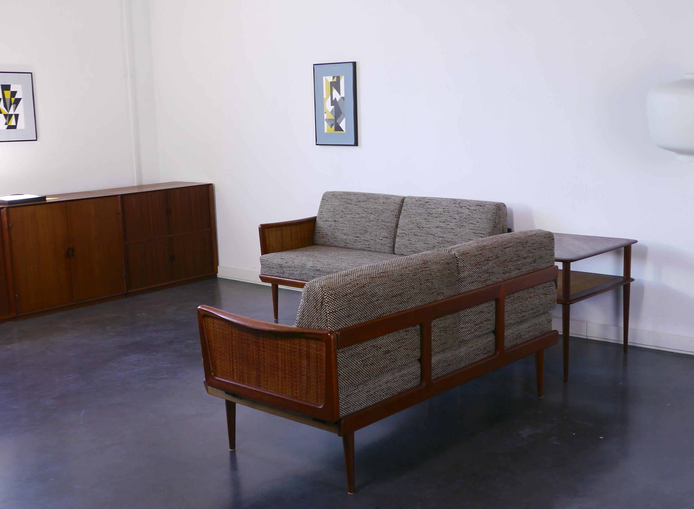 Danish Teak Sofa Set by Hvidt & Mølgaard, 1950s For Sale 5