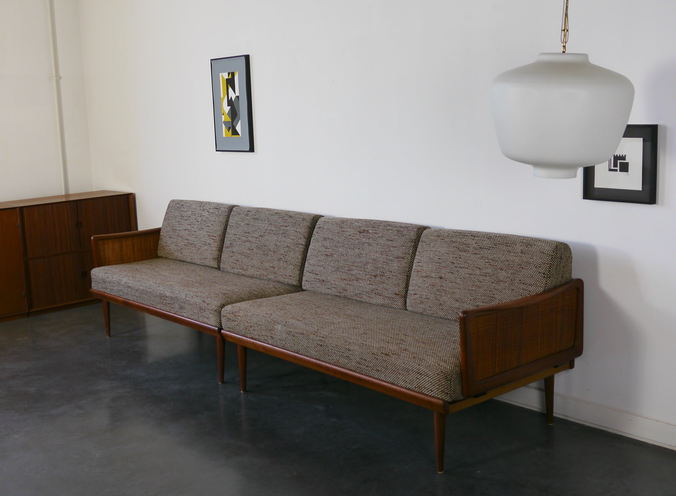 Danish Teak Sofa Set by Hvidt & Mølgaard, 1950s For Sale 12
