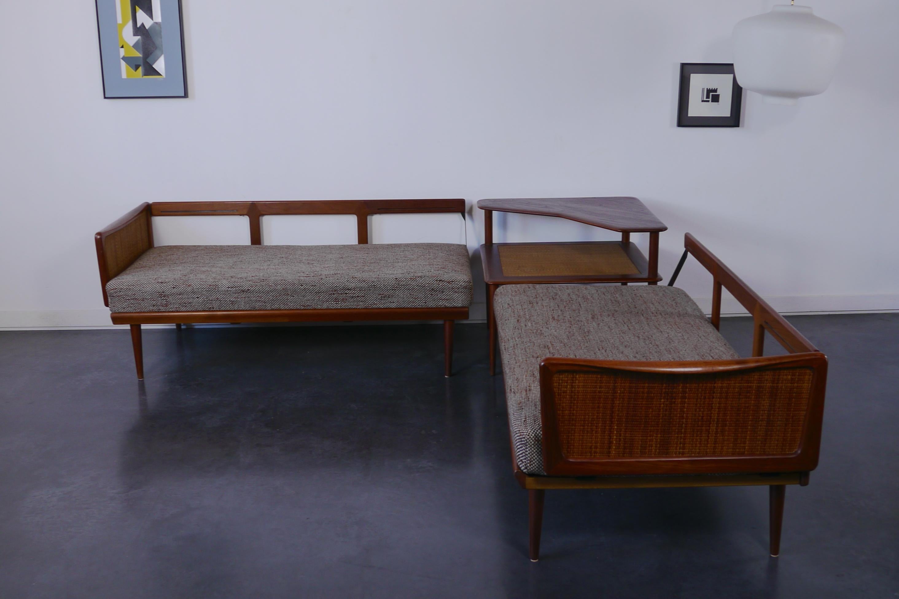 20th Century Danish Teak Sofa Set by Hvidt & Mølgaard, 1950s For Sale