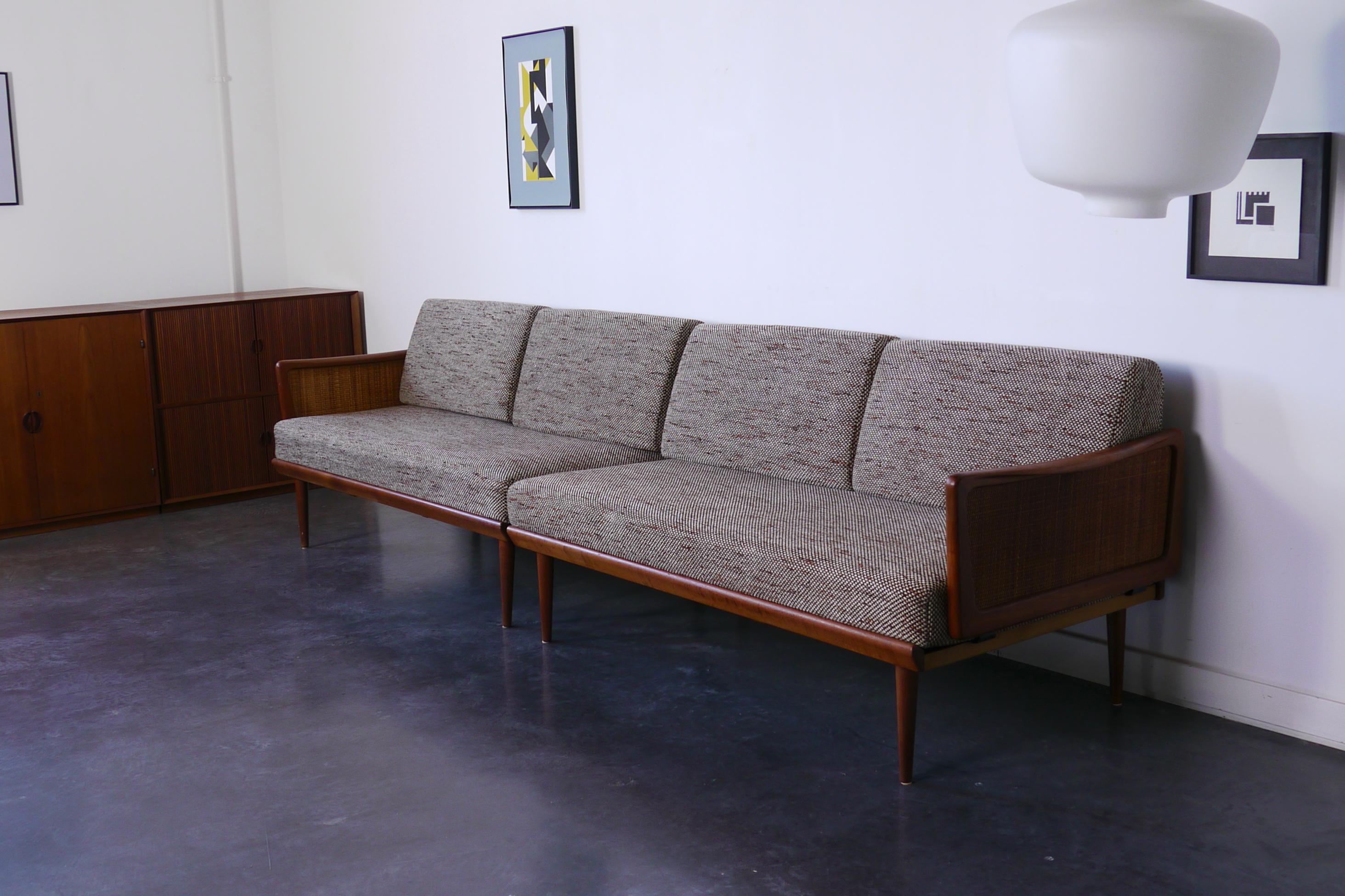 Danish Teak Sofa Set by Hvidt & Mølgaard, 1950s For Sale 1